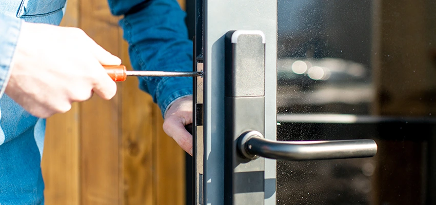 Aluminium Door Lock Replacement in Country Club, California